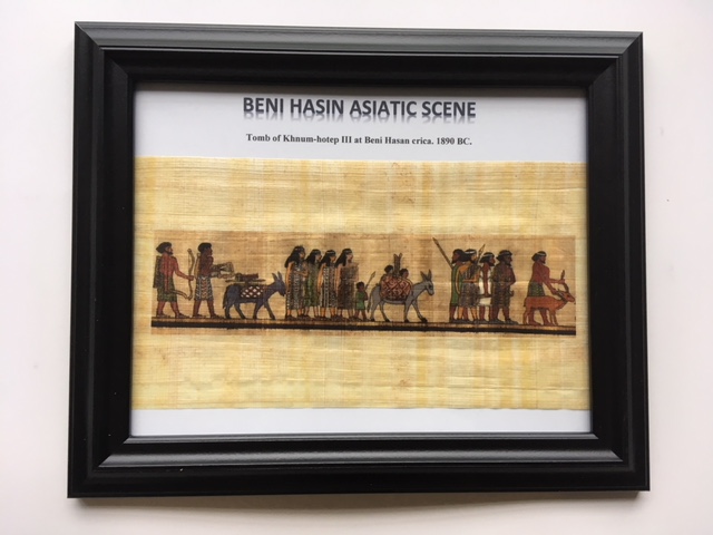 Beni Hasan Asiatic Scene Recreation - Click Image to Close